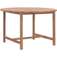 Garden Dining Table 110x75 cm Solid Wood Teak