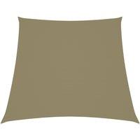 Sunshade Sail Oxford Fabric Trapezium 4/5x4 m Beige