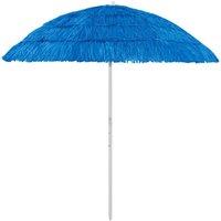 Hawaii Beach Umbrella Blue 240 cm