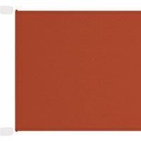 Vertical Awning Terracotta 100x1200 cm Oxford Fabric