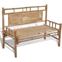 Garden Bench 120 cm Bamboo