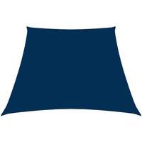 Sunshade Sail Oxford Fabric Trapezium 3/5x4 m Blue