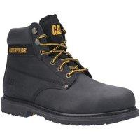 Caterpillar Men's 'Powerplant' Safety Boots in Black | Size: 7