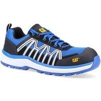Caterpillar Men's 'Charge S3' Safety Trainers in Blue | Size: 8