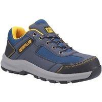 Caterpillar Men's 'Elmore Low' Safety Trainers in Navy | Size: 7