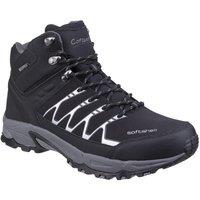 Cotswold Men's 'Abbeydale Mid' Hiking Boots in Black | Size: 8