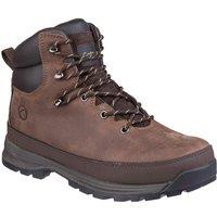Cotswold Men's 'Sudgrove' Leather Hiking Boots in Brown | Size: 7