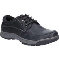 Hush Puppies Men's 'Tucker Lace' Nubuck Leather Lace Shoes in Black | Size: 8