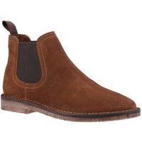 Hush Puppies Men's 'Shaun' Leather Boots in Tan | Size: 8
