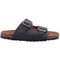 Hush Puppies Men's 'Nash' Sliders in Black | Size: 10