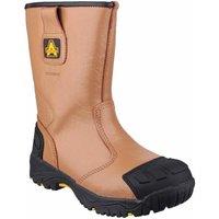 Amblers Men's 'FS143' Riggers Safety Boots in Tan | Size: 10