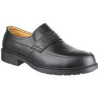 Amblers Men's 'FS46 Mocc Toe S1P SRC' Safety Shoes in Black | Size: 12