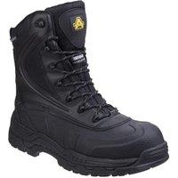 Amblers Men's 'AS440' Waterproof Safety Footwear in Black | Size: 10