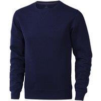 Elevate Men's Surrey Crew Neck Sweater in Navy | Size: XS