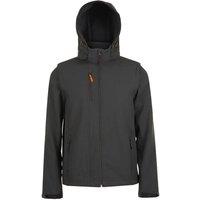 SOL'S Men's Transformer Pro Softshell Jacket in Charcoal | Size: Small