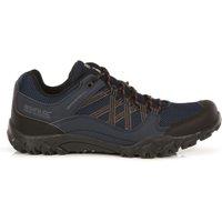 Regatta Men's 'Edgepoint v3' Waterproof Walking Shoes in Dark Navy | Size: 7