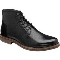 Frank Wright Men's 'Leonard' Leather Ankle Boot in Black | Size: 7