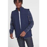TOG24 Men's 'Feizor' Shower Resistant Softshell Gilet in Navy | Size: XL