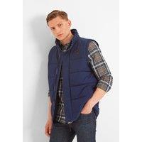 TOG24 Men's 'Barmston' Insulated Gilet in Navy | Size: Small
