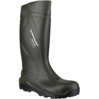 Dunlop Men's 'Purofort+' PU Wellington Boots in Green | Size: 9