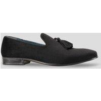 Jacob Tassle Velvet Smoking Loafer