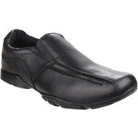 Hush Puppies Men's Bespoke Senior School Shoe in Black | Size: 4