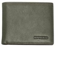 Breed Men's Locke Genuine Leather Bi-Fold Wallet in Green
