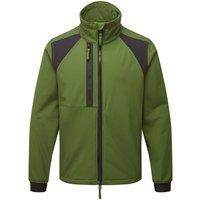 Portwest Men's 2 Layer Soft Shell Jacket in Dark Olive | Size: Small