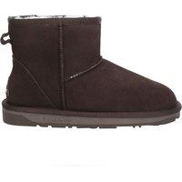 EverAu Australia Men's Real Sheepskin Falcon Mini Classic Boots with TPR Sole in Chocolate | Size: 10