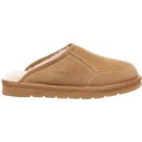 EverAu Australia Men's Real Sheepskin Lark Slippers with EVA Sole in Brown | Size: 13