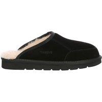 EverAu Australia Men's Real Sheepskin Lark Slippers with EVA Sole in Black | Size: 12