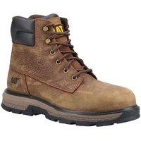 Caterpillar Men's Brown 'Exposition' 6 Leather Safety Boot | Size: 12