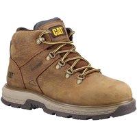 Caterpillar Men's Brown 'Exposition' Leather Hiker Safety Boot | Size: 12