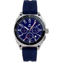 Shield Men's Sonar Chronograph Strap Watch with Date in Dark Blue