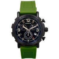 Morphic Men's M93 Series Chronograph Strap Watch with Date in Green