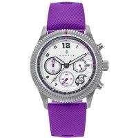 Nautis Men's Meridian Chronograph Strap Watch with Date in Purple