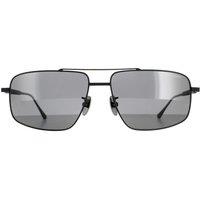 Chopard Men's Aviator Semi Matte Black Smoke Polarised SCHF21M