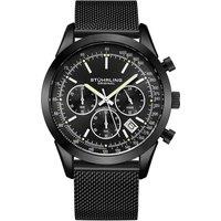 Rialto Chronograph Watch Quartz With Tachymeter 44mm Case Mesh Bracelet