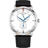 Cabaletta 3969 Dress Watch Quartz 42mm With 24 Hour Sub-Dial Leather strap