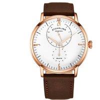 Cabaletta 3969 Dress Watch Quartz 42mm With 24 Hour Sub-Dial Leather strap