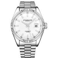 STHRLING Original Men's Lineage Classic 42mm Quartz Watch in Silver