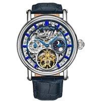 STHRLING Original Men's 4000 Automatic 43mm Skeleton in Silver