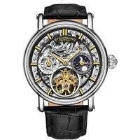 STHRLING Original Men's 4000 Automatic 43mm Skeleton in Black