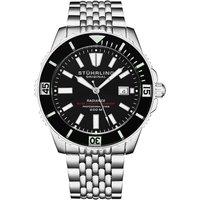 Swiss Automatic Depthmaster Radiance Diver Watch Stainless Steel Case With rotating Unidirectional Bezel and Stainless Steel Beaded metal bracelet Wat