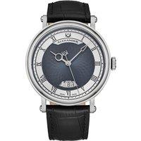 Alexander A153 Luxury Swiss Automatic Classic 43mm Stainless Steel Luxury Watch with Brass Dial and Sapphire Crystal