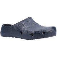 Birkenstock Occupational Men's 'Birki Air Antistatic' Polyurethane Clogs in Blue | Size: 9
