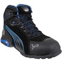 Puma Safety Men's 'Rio Mid' Safety Boots in Black | Size: 10.5