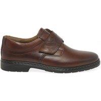 Josef Seibel Men's 'Alastair 16' Riptape Shoes in Brown | Size: 10