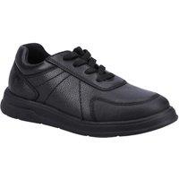 Hush Puppies Men's 'Robert ' School Shoes in Black | Size: 2