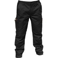 Result Men's Stretch Work Trousers Pants (32 Inch Leg Length) in Black | Size: 40R